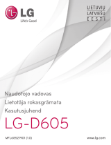 LG LGD605.ABALBK Kasutusjuhend