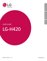 LG LGH420.APRTWH Kasutusjuhend