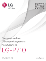 LG LGP710.APOLBK Kasutusjuhend