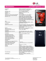 LG E430 Optimus L3 II Teabelehe