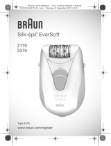 Braun 2170, 2370, Silk-épil EverSoft Kasutusjuhend