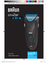 Braun CruZer5, face Kasutusjuhend