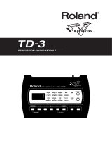 Roland TD-3 Omaniku manuaal