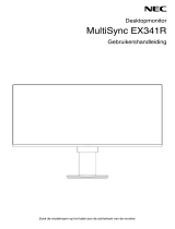 NEC MultiSync EX341R Omaniku manuaal