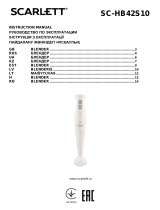 Scarlett sc-hb42s10 Kasutusjuhend