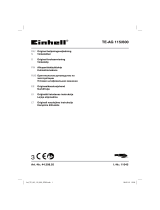 EINHELL TE-AG 115/600 Kasutusjuhend