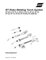 ESAB RT Robo Welding Torch System Kasutusjuhend
