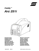 ESAB Caddy® 250 Arc 251i Kasutusjuhend