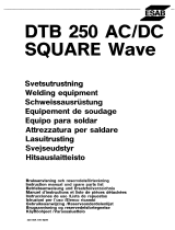 ESAB DTB 250 AC/DC Square wave Kasutusjuhend