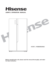 Hisense RS826N4ABU Kasutusjuhend