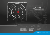 Sennheiser GSX 1000 Kasutusjuhend