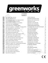 GreenWorks Tools GD60LT Kasutusjuhend