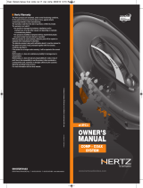 Hertz DCX 710.3 Kasutusjuhend