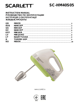 Scarlett SC-HM40S05 Kasutusjuhend