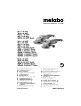 Metabo WEPBA 26-230 MVT Quick Kasutusjuhend