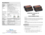 MuxLabHDMI / USB 2.0 Extender Kit, HDBT, 4K60