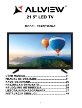 Allview TV 22ATC5000-F Kasutusjuhend