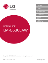 LG LMQ630EAW Kasutusjuhend