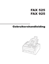 Utax FAX 525 Kasutusjuhend
