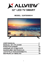 Allview 32ATS5000-H 32 Inch LED TV Smart Kasutusjuhend