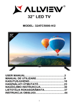 Allview TV 32ATC5000-H/2 Kasutusjuhend