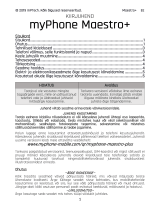 myPhone Maestro+ Kasutusjuhend