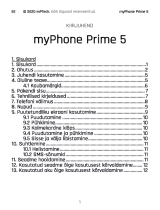 myPhone PRIME 5 Kasutusjuhend