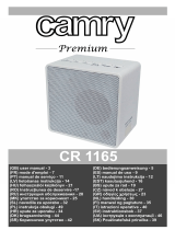 Camry Premium CR 1165 Omaniku manuaal