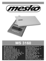 Mesko MS 3160 Kasutusjuhend