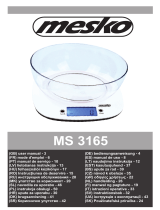 Mesko MS 3165 Kasutusjuhend