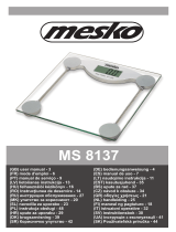 Mesko MS 8137 Kasutusjuhend