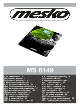 Mesko MS 8149 Kasutusjuhend
