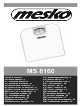 Mesko MS 8160 Kasutusjuhend