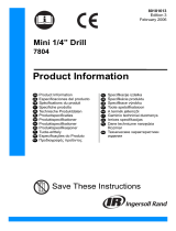 Ingersoll-Rand 7804 Kasutusjuhend