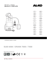 AL-KO Submersible Pump SUB 6500 Classic Kasutusjuhend