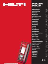 Hilti PRA 31 Kasutusjuhend