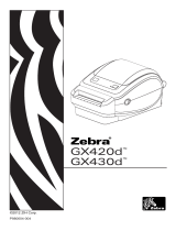 Zebra GX420d Lühike juhend