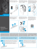 Sennheiser HD 461G Kasutusjuhend