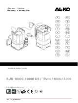 AL-KO Submersible Pump SUB 13000 DS Premium Kasutusjuhend