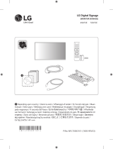 LG 55XF3E-B Kiirjuhend