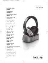 Philips Headphones HC 8560 Kasutusjuhend