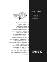 Stiga Park 110C Pro Electrical Cutting Deck Kasutusjuhend