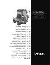 Stiga Titan 740DCR Kasutusjuhend