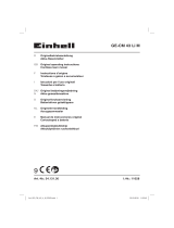 Einhell Expert Plus GE-CM 43 Li M Kit (2x4,0Ah) Omaniku manuaal