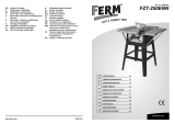 Ferm TSM1012 - FZT-250ENN Omaniku manuaal