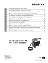 Festool CTL 48 E LE EC/B22 R1 Kasutusjuhend