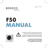 Boneco Portable Fan F50 Kasutusjuhend