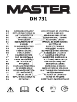 Master DH 731 Omaniku manuaal