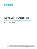Mode d'Emploi pdf Lenovo Phab 2 Pro Lühike juhend