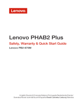 Manual del Usuario Lenovo Phab 2 Plus Lühike juhend